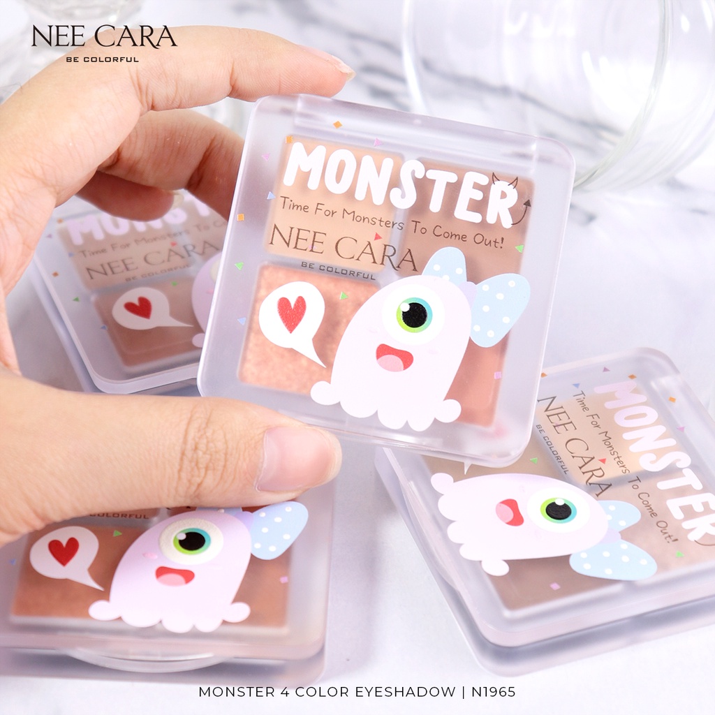 Phấn Mắt Nee Cara Monster Eyeshadow 4 Gam Màu Cực Xinh N1965