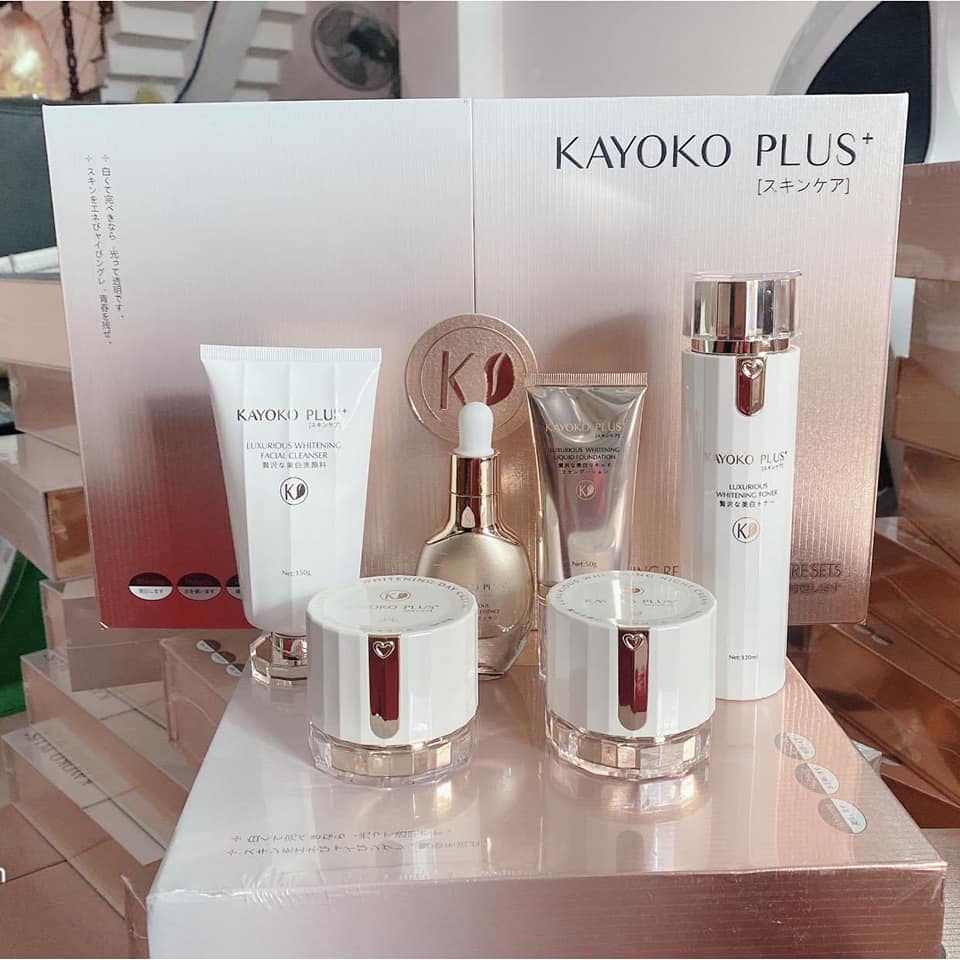 Bộ Mỹ Phẩm Kayoko Plus+ - Kayoko Plus Cao Cấp 6in1 Chính Hãng Nhật Bản