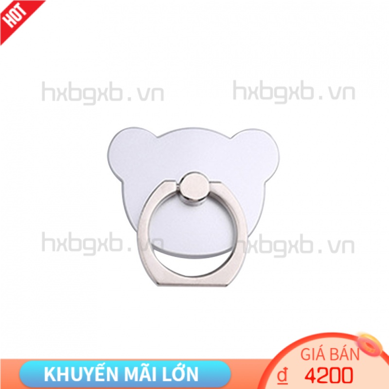 Nhẫn đỡ điện thoại/máy tính bảng bằng kim loại có thể xoay 360 độ tiện dụng