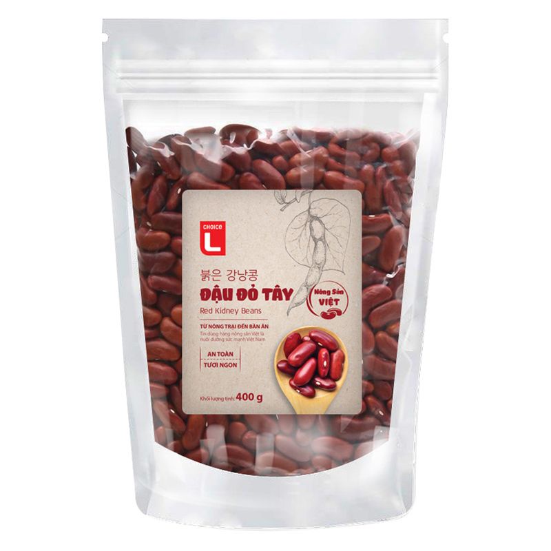 Đậu Đen/Xanh/Nành/Đỏ/Trắng/Ván/Trắng CHOICE L Đủ Loại Gói 400G