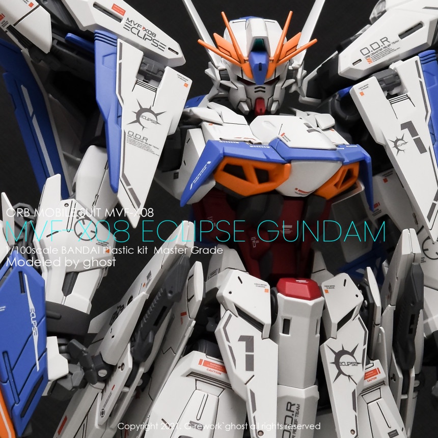 Miếng Dán Dạ Quang Hình Ma MG Eclipse SEED MSV