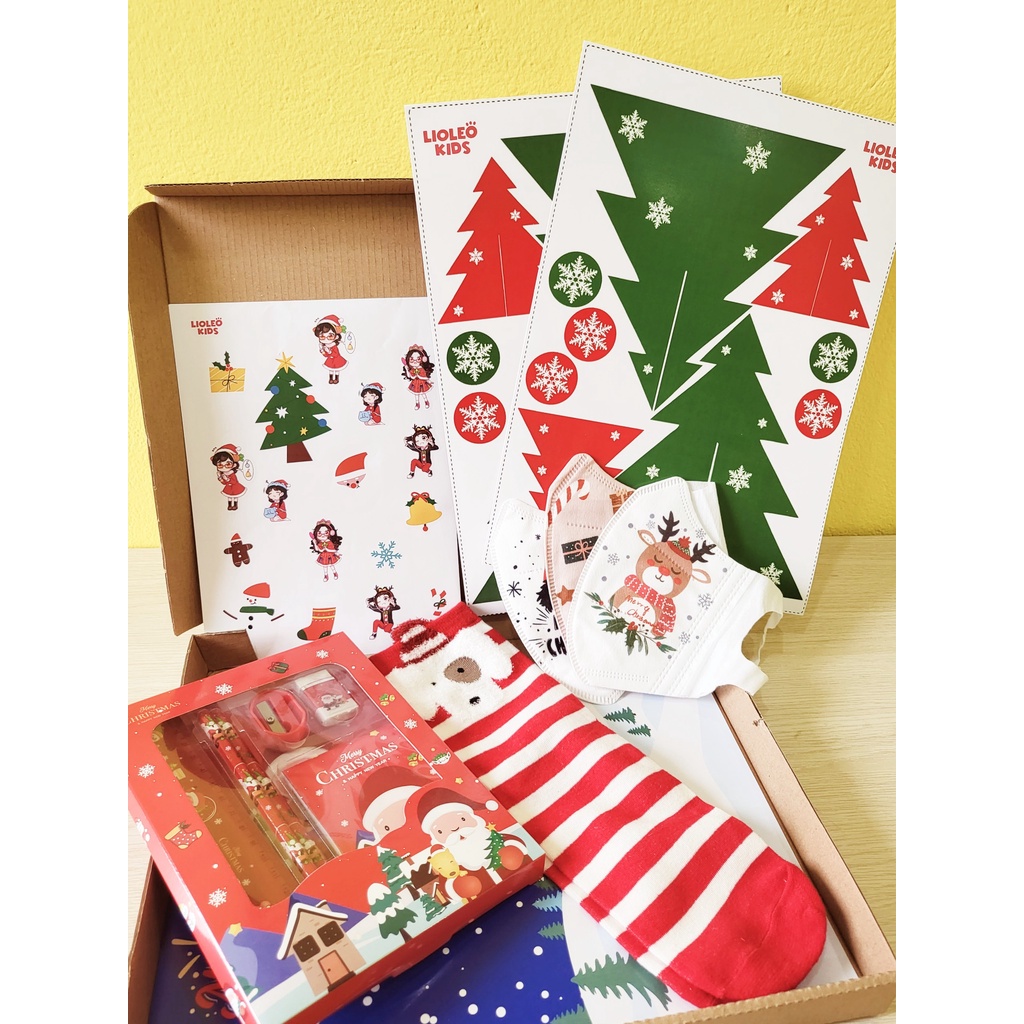 Set quà Santa box Lioleo Kids