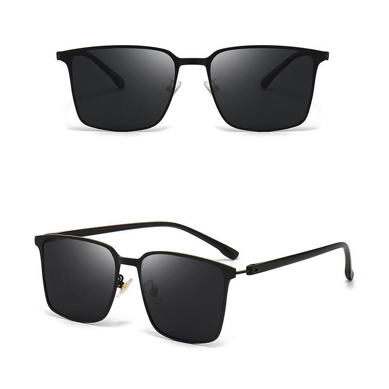 Kính Mát Phân Cực TR90 Gọng Chữ Nhật Phong Cách Thể Thao Cho Nam Và Nữ