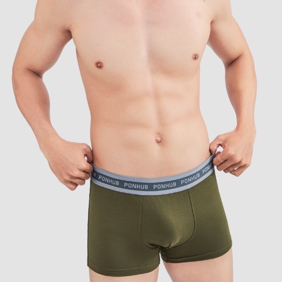 Quần boxer nam cao cấp HUDOMAN form ôm thể thao vải cotton compact co giãn, thoáng mát không bị bai, xù lông PONB-00100
