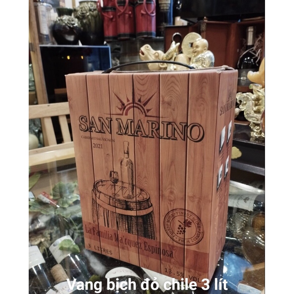 Rượu vang bịch Chile