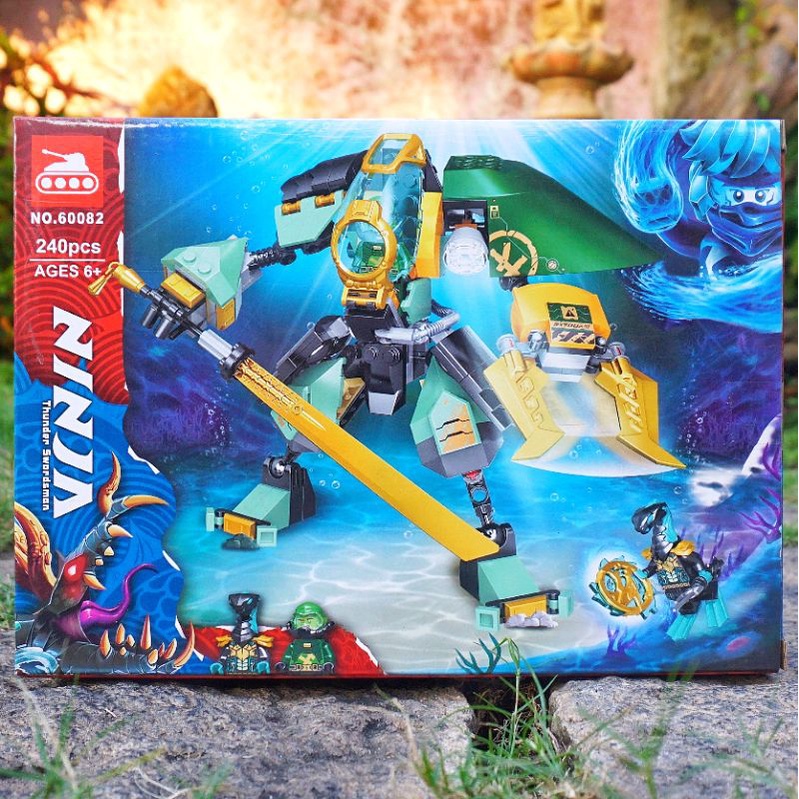 Lắp ráp LARI 60082 zimo 90019 | 71750 Lloyd's Hydro Mech | 240 chi tiết