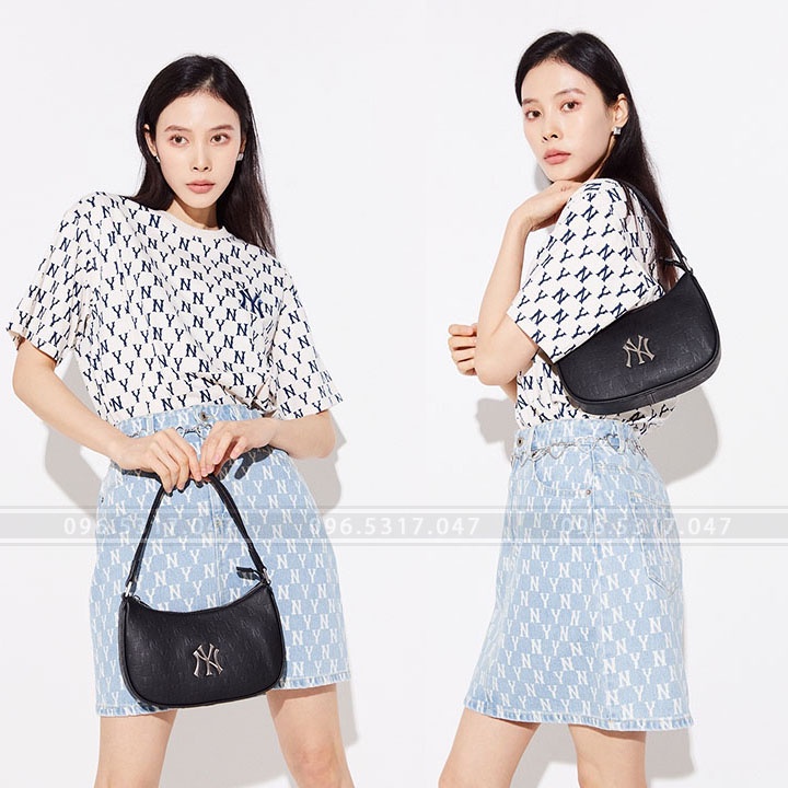 Túi Đeo Vai Da NY MLB Hàng Nhập, Phong Cách Hàn Quốc, Chất Liệu Da Sang Trọng [NEW]