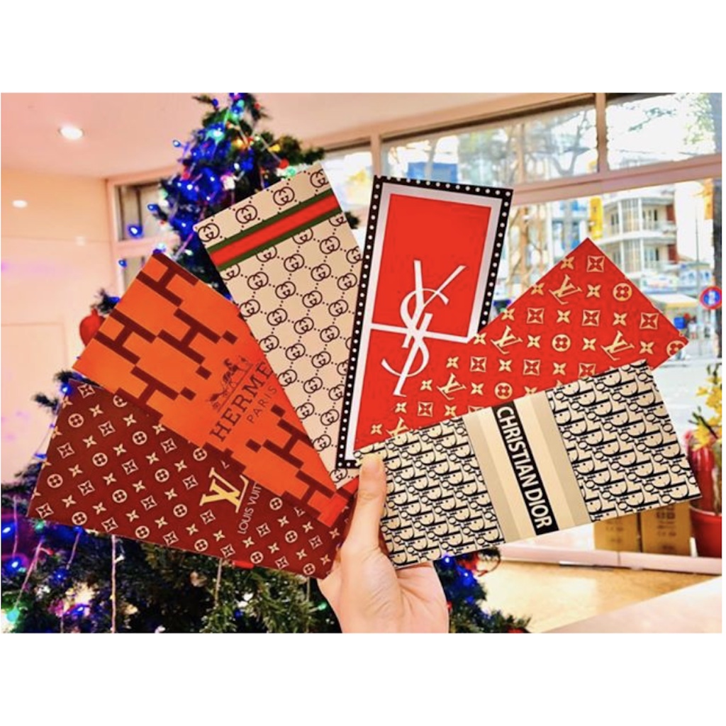 Bao lì xì tết các thương hiệu sang chảnh năm 2023 BLX
