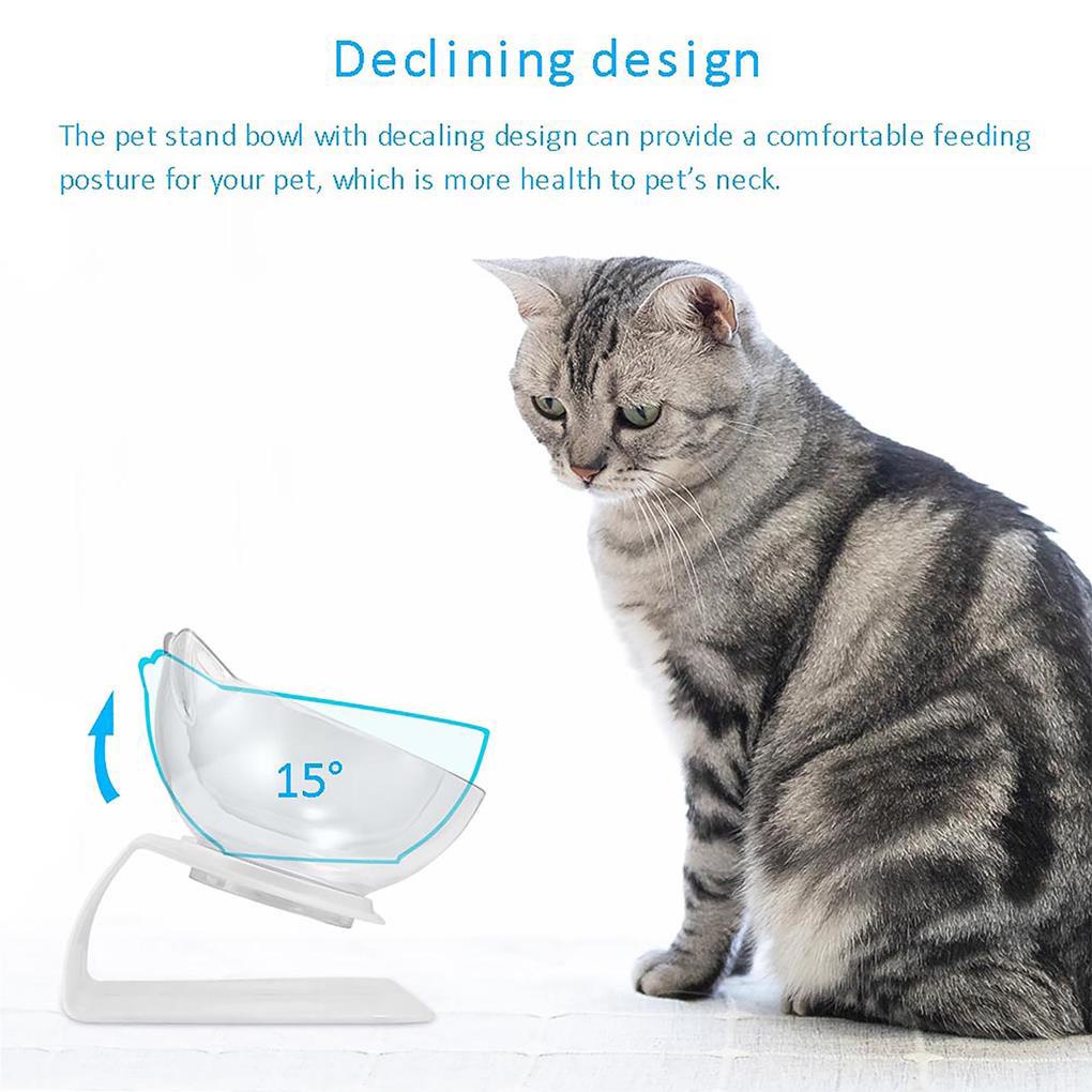 Bát Đôi Đựng Thức Ăn Nước Uống Chống Trượt Kèm Giá Đỡ Dành Cho Thú Cưng