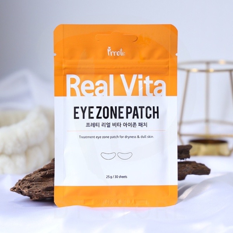 Mặt nạ vùng mắt Prreti Real Vita Eyezone Patch (1 túi 30 miếng)