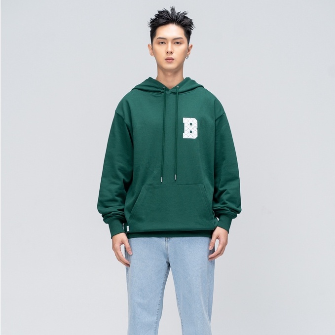 Áo Nỉ Mũ Unisex BOO Dáng Oversize In Lưng BOOEST03