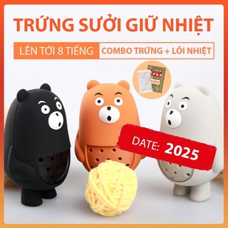 Trứng sưởi Gấu béo SILICON 2 lớp !!!! HÀNG SẴN [COMBO SIÊU RẺ]