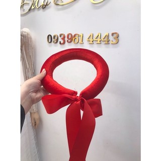 mấn nhung đính đá cô dâu- bờm tóc