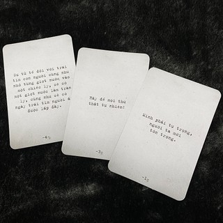 Bộ Bài Nhắc Nhở Haletu Green (Love) (Guu Tarot Shop)