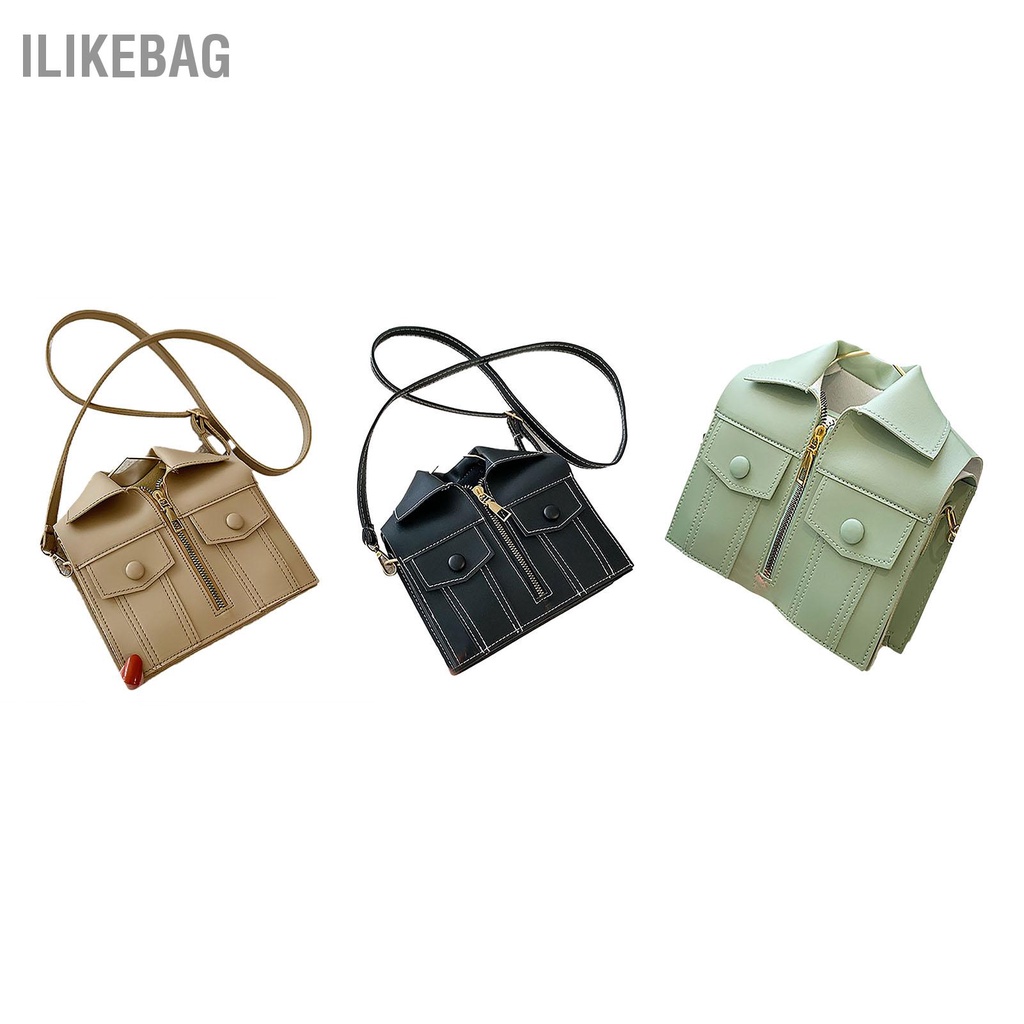 Có thể bán buôn Áo Khoác Túi Đeo Vai Da PU Thời Trang Nữ Nhỏ Cho Bé Gái Tất Cả Các Mùa Ilikebag Hàng giao ngay