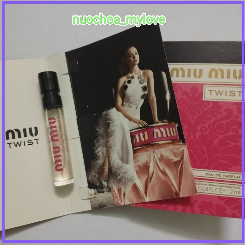 Vial nước hoa MiuMiu Twist EDP [1.2ml]
