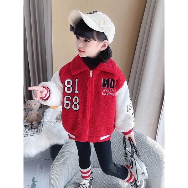 86 Áo khoác  lông cừu cho bé mã 68089