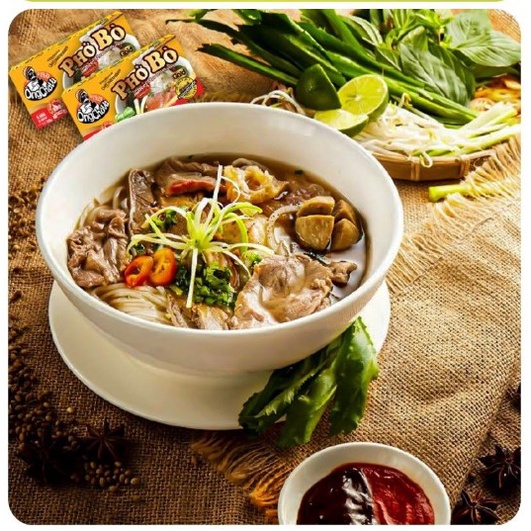 Viên Gia Vị Bò Kho/Vịt Tiềm/Bún Bò/Rêu Cua/Phở Gà/Phở Bò Ông Chà Và Gold Hộp 126G