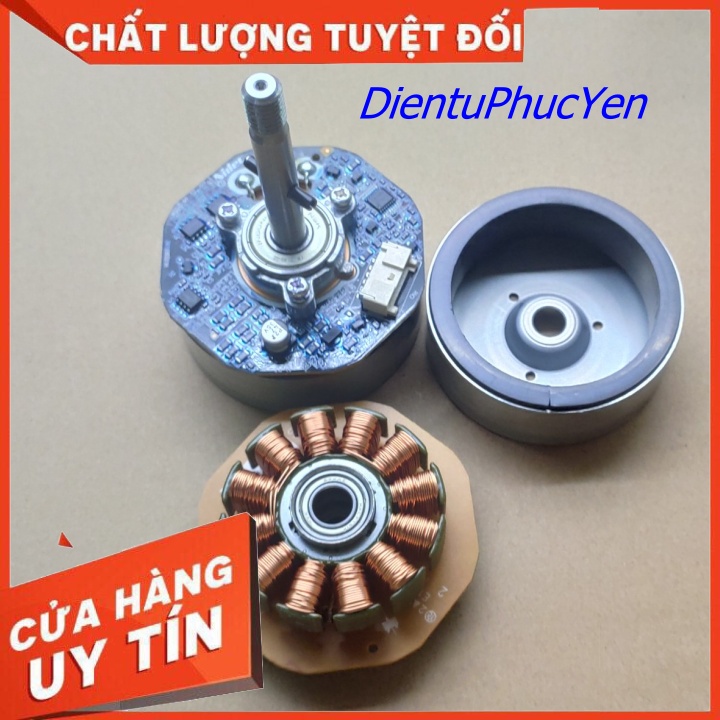 Đầu quạt BLDC 12V - Lắp quạt chạy acquy 9V - 18V