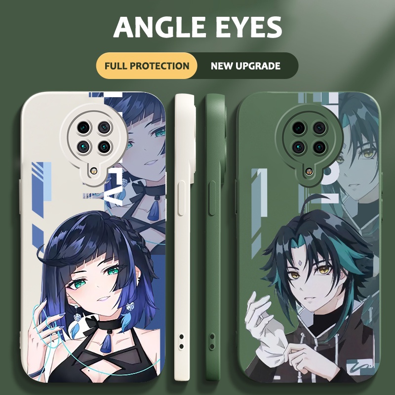 Ốp Điện Thoại TPU Chống Sốc Hình Đôi Mắt Thiên Thần Cho Xiaomi Redmi K30 Pro K30 Ultra K30 Pro Zoom Poco F2 Pro Genshin