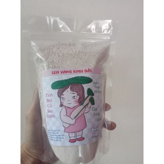 Tinh bột củ sen nguyên chất 500gr- HTX Sen Vàng TP