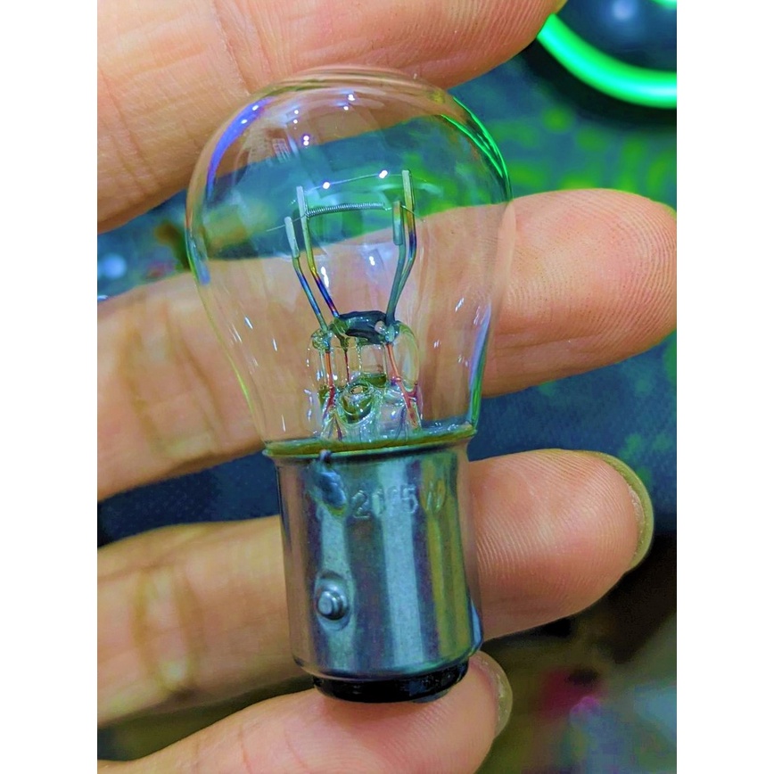 1 bóng đèn 1156 BA15S 1157 BAY15D Halogen đèn hậu đèn phanh ô tô xe máy