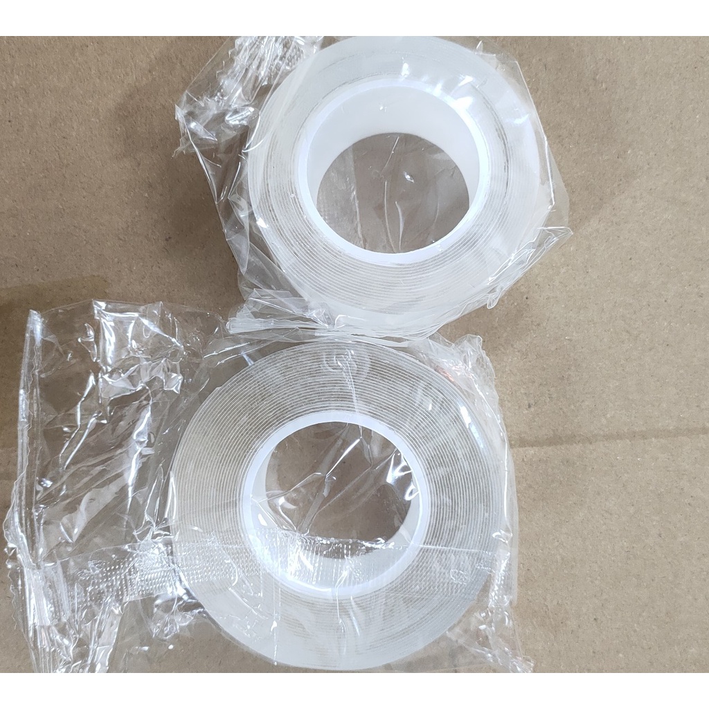 [Xả kho] Băng Dính 2 Mặt Đa Năng Trong Suốt