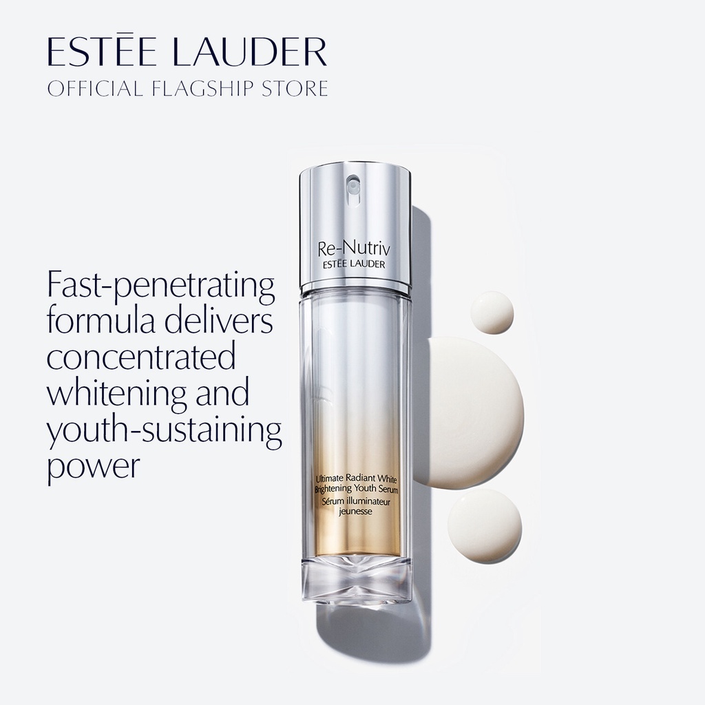Serum Estee Lauder Re-Nutriv Ultimate Radiant White cao cấp mờ sạm nám, trắng đều màu da, 5ml