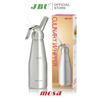 Bình làm kem nhôm aluminium 1.l - bình kem chính hãng mosa
