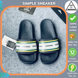 Dép Adidas Nữ Auth 🔴FREESHIP🔴 Dép Quai Ngang Adidas Farm Rio Adilette CF 3 Màu Chính Hãng