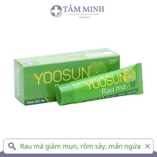 YOOSUN RAU MÁ, KEM NGỪA MỤN, RÔM SẢY, MẪN NGỨA (25G)