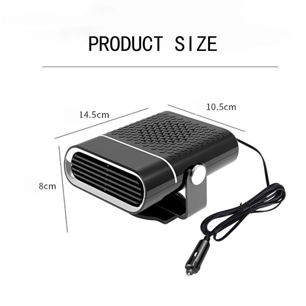 Quạt Sưởi Ấm 150W 12V / 24V Gắn Kính Chắn Gió Cho Xe Hơi Xe Tải