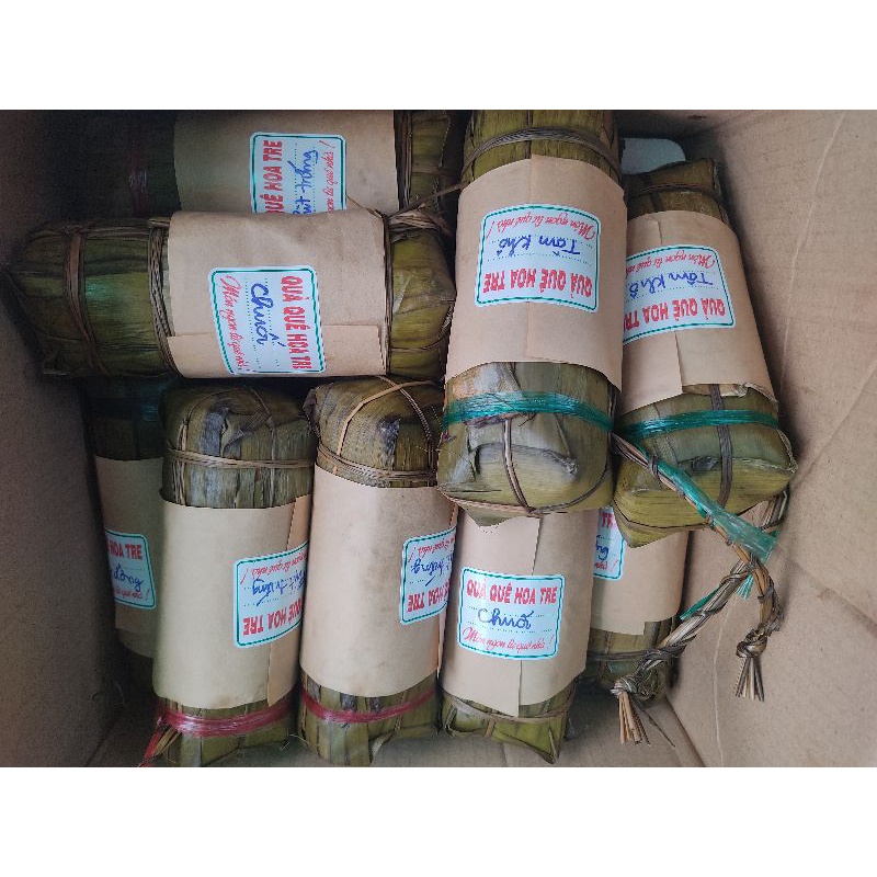 Bánh tét Bến Tre thịt mỡ đậm béo nước cốt