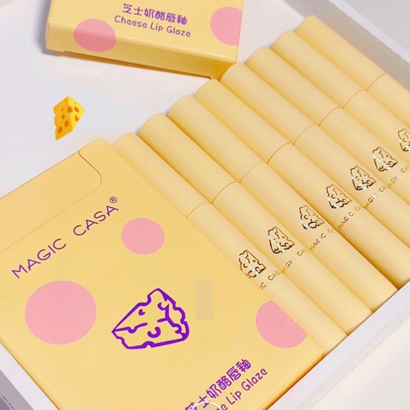 Bộ 5 Son Kem Màu Nhung Lì Lâu Trôi Không Thấm Nước JP5