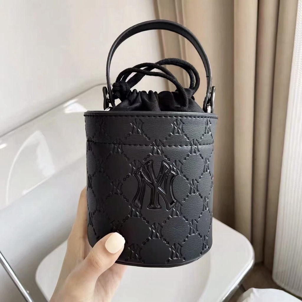 Túi MLB NY cốp Túi NY trụ đen size 13 full box + túi giấy