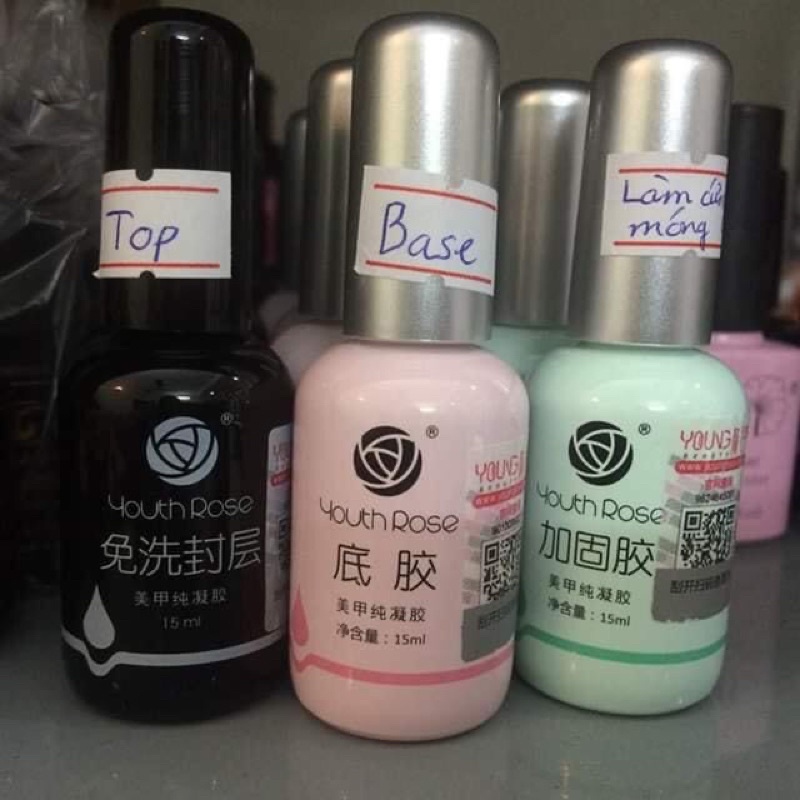 Top hoa hồng siêu bóng 15ml