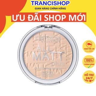Phấn phủ nén catrice all matt plus shine control powder chính hãng tranci