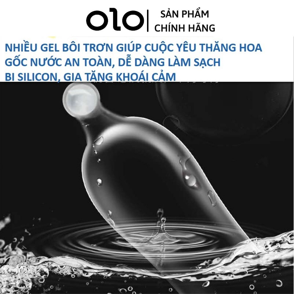 Bao cao su OLO 001 full 8 màu, bcs olo 0.01 có gai bi siêu mỏng chống xuất tinh sớm kéo dài quan hệ