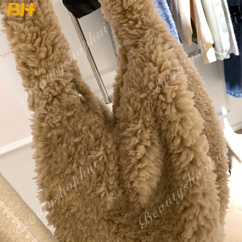 Túi Đeo Chéo Vai Bằng Lông Thời Trang Sành Điệu Dễ Thương Cho Nữ