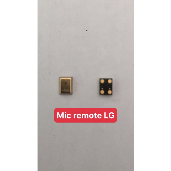 Mic bên trong điều khiển giọng nói lg.sony.samsung