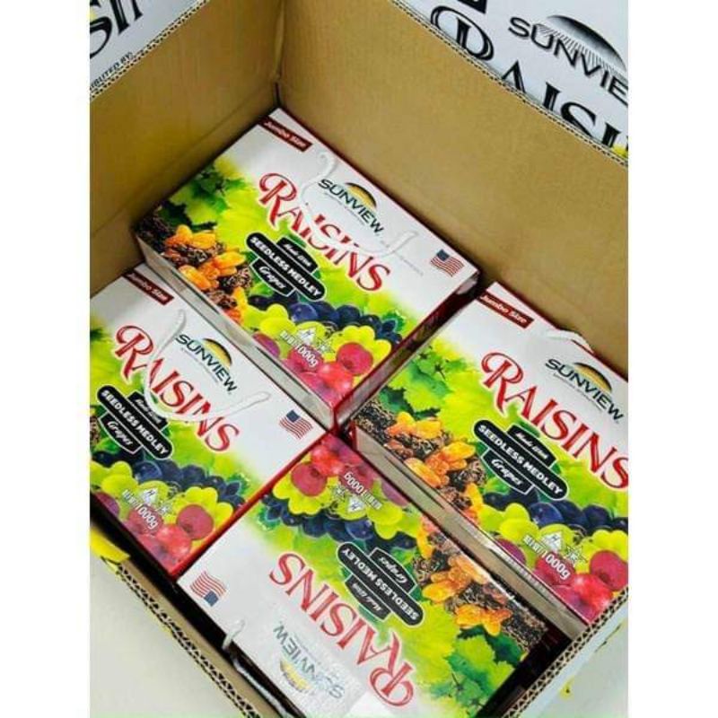 Nho mỹ khô Sunview RAisins