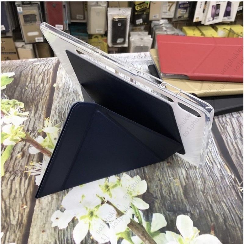 Bao da iPad Pro 12.9 inch (2015 2017 2018) hiệu Lishen, On Jess  có chống đỡ xem phim,ngăn đựng thẻ