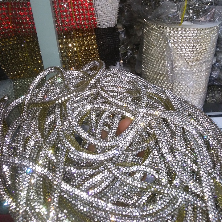 Dây đá trang trí-trắng nhiệt