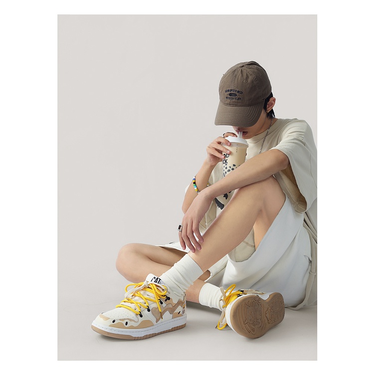 Giày Cat & Sofa Chính Hãng 🔴SIMPLE SNEAKER🔴 Giày Sneaker Cat&Sofa Flower Green Rose Xanh Lá Phong Cách Đường Phố AC227