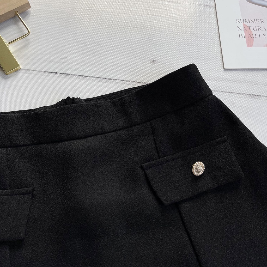 Quần váy Bigsize Nữ Tú Mỡ Quần Váy Bigsize Thiết Kế Thon Gọn Quần váy nắp túi  Đủ size từ 50-85KG QV0004 | BigBuy360 - bigbuy360.vn