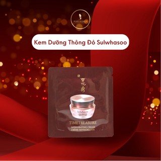Combo 12 gói kem dưỡng Sulwhasoo thông đỏ trẻ hóa làn da 1.5ml Hân Korea