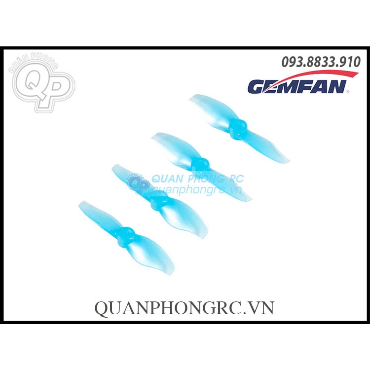 4 Cặp Cánh 2 Lá 2 inch GEMFAN Hurricane 2015 2-Blade Propellers 1.5mm Hole
