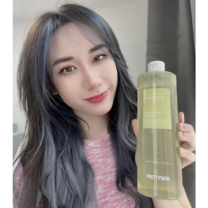 Nước Tẩy Trang Prettyskin Rau Má Hyaluronic Galactomyces B5 Cleansing Water Pretty skin 500ml
