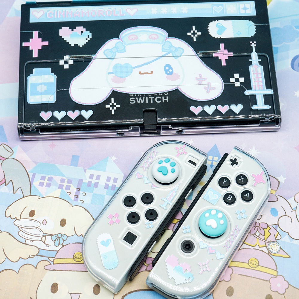 SANRIO Vỏ Bảo Vệ Hình Cinnamoroll Cho Nintendo Switch OLED