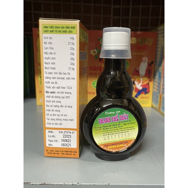 Dưỡng Âm Thanh Phế Thủy Phước Sanh 220ml
